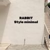 Rabbitสไตล์มินิมอล🐰